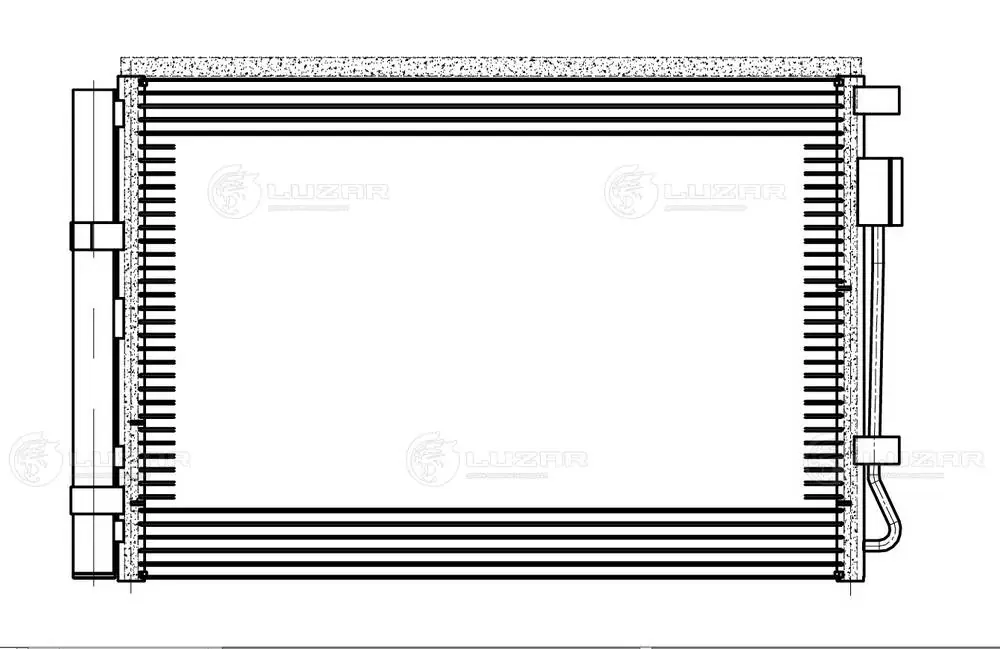 Конденсатор кондиционера AND 3S260008 цена, от 420.61 USD