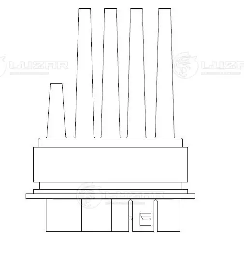 Реле отопителя Luzar LFR2167 цена, от 39.94 USD