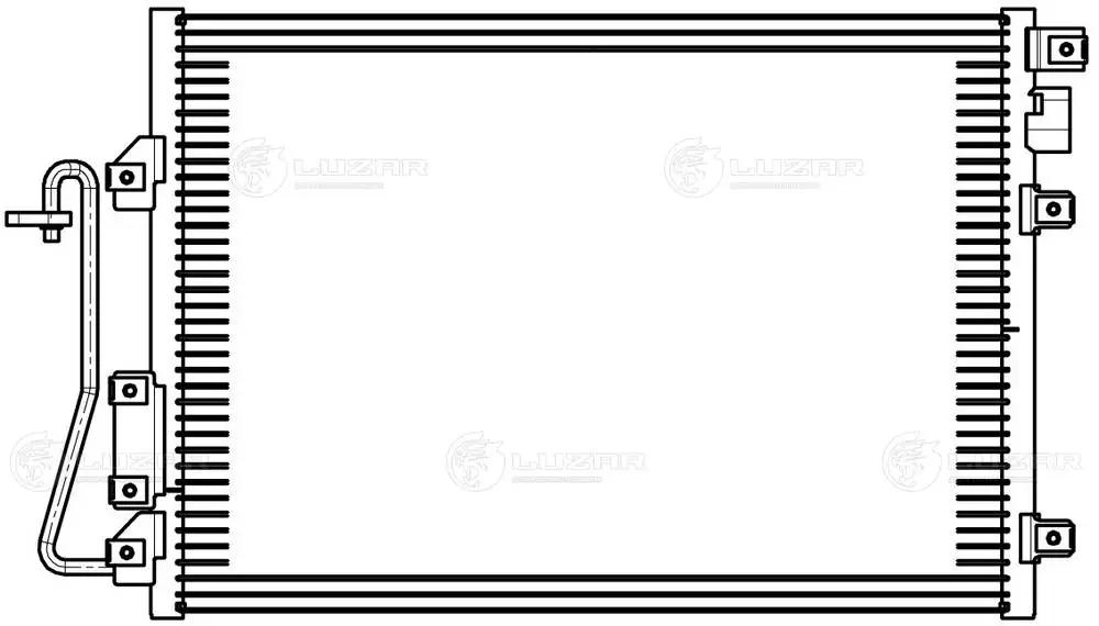 Конденсатор кондиционера Luzar LRAC0926 цена, от 75.45 USD