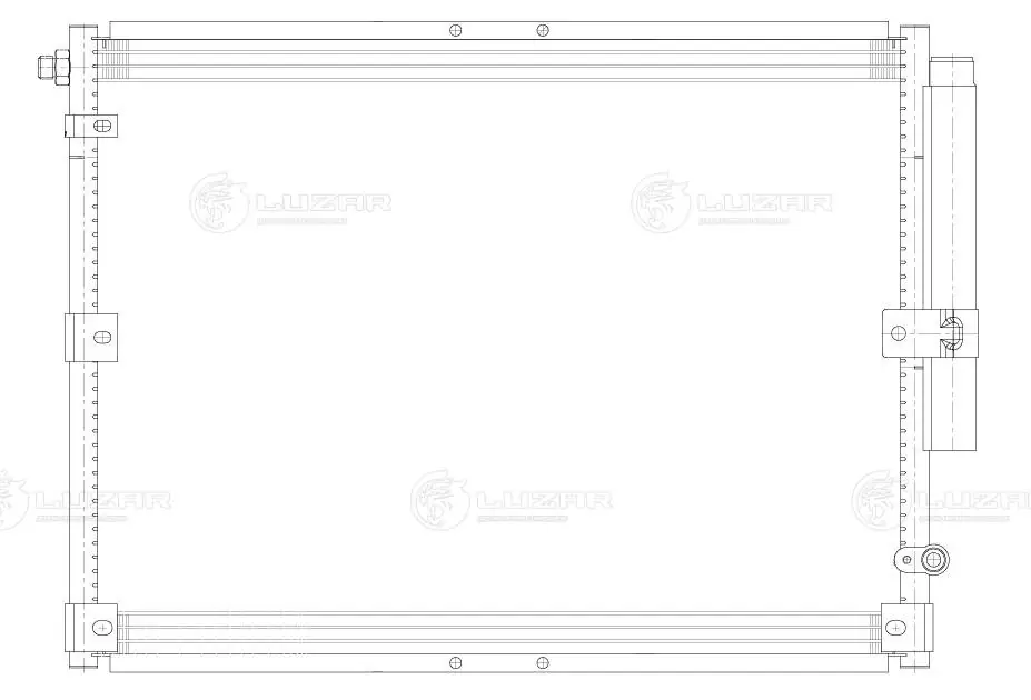 Конденсатор кондиционера Kale 342640 цена, от 95.56 USD