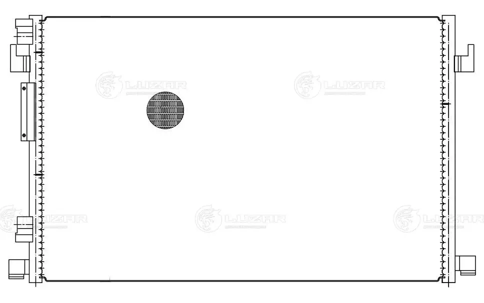 Конденсатор кондиционера Luzar LRAC2144 цена, от 67.29 USD