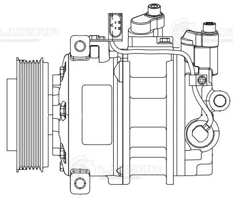 Компрессор системы кондиционирования Luzar LCAC1855 цена, от 245.61 USD