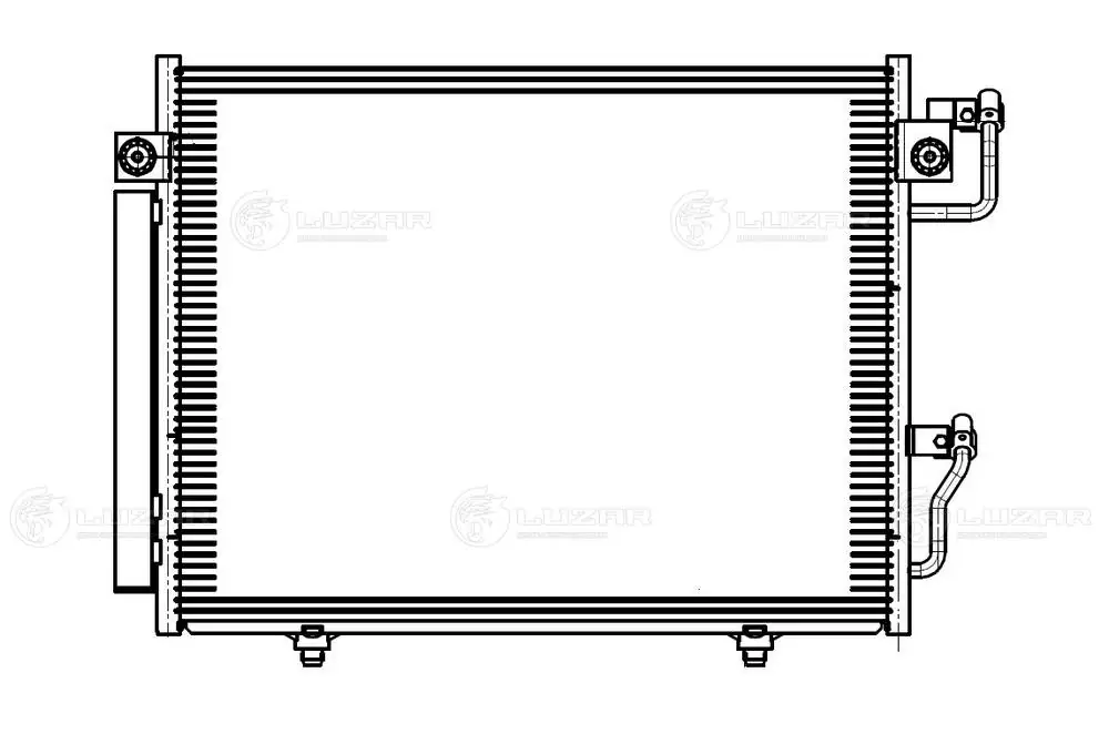 Radiador de aparelho de ar condicionado Mitsubishi Pajero preço, a partir de 103,61 USD