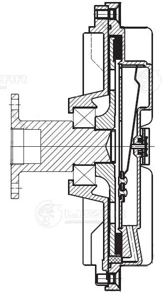 Вискозная муфта Luzar LMC1148 цена, от 50.29 USD
