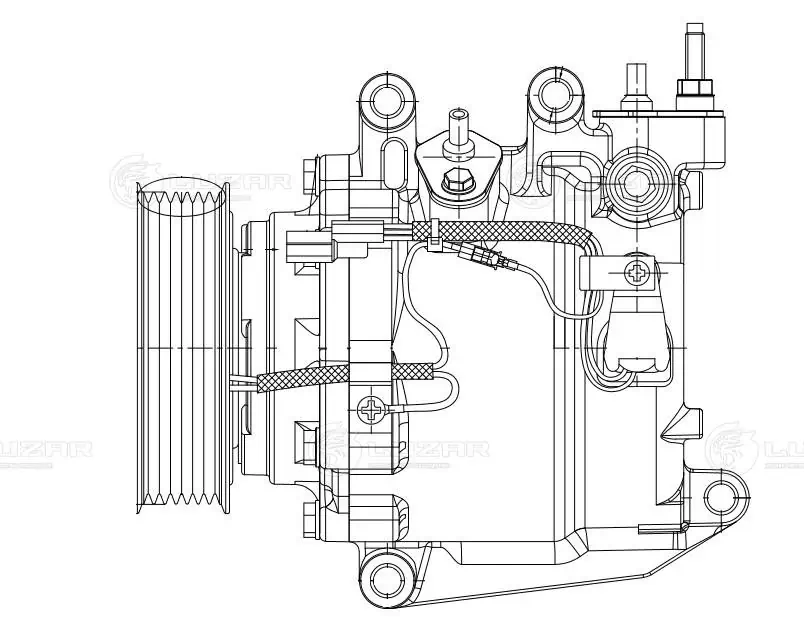 Компрессор системы кондиционирования Honda Civic VIII седан (FD, FA) (2005 - 2013) цена, от 197.44 USD