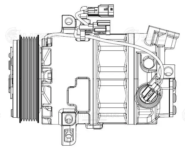 Компрессор системы кондиционирования Luzar LCAC1431 цена, от 195.06 USD