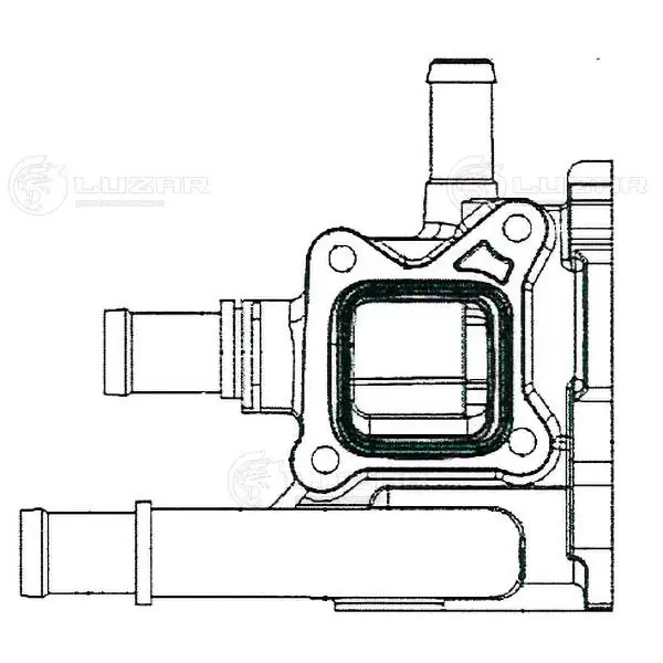 Кожух термостата Chevrolet Aveo III седан (T300) (2011 - 2020) цена, от 16.98 USD