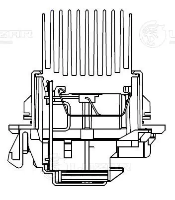 Резистор печки RU783 Standard