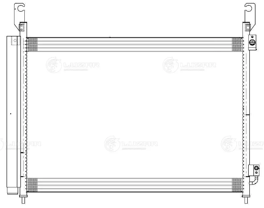 Конденсатор кондиционера Luzar LRAC0949 цена, от 83.86 USD