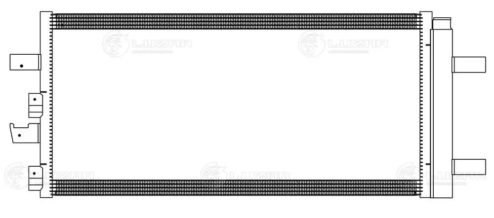 Конденсатор кондиционера Luzar LRAC2613 цена, от 122.68 USD
