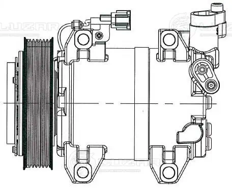 Компрессор системы кондиционирования Luzar LCAC1451 цена, от 184.42 USD