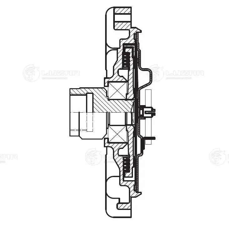 Вискозная муфта Luzar LMC1029 цена, от 48.73 USD