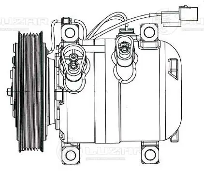 Компрессор системы кондиционирования Nissan Almera CLASSIC седан (B10RS) (2006 - 2012) цена, от 190.04 USD