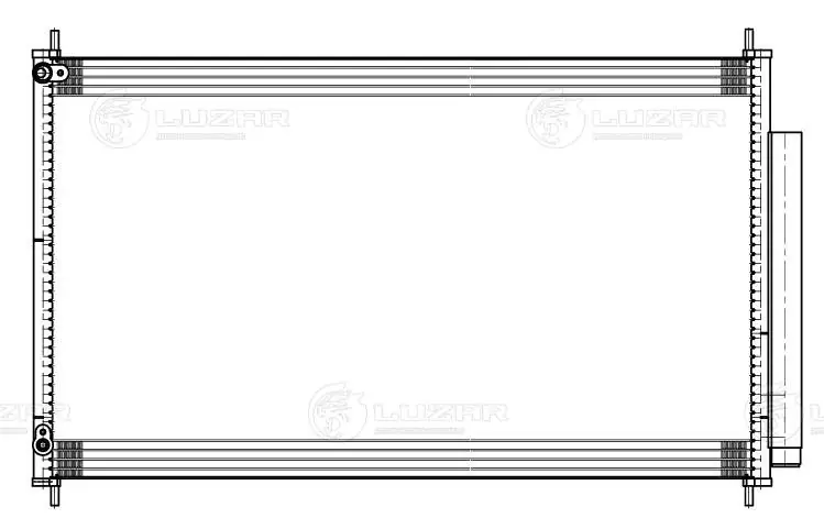 Конденсатор кондиционера Koyorad CD080956 цена, от 136.66 USD