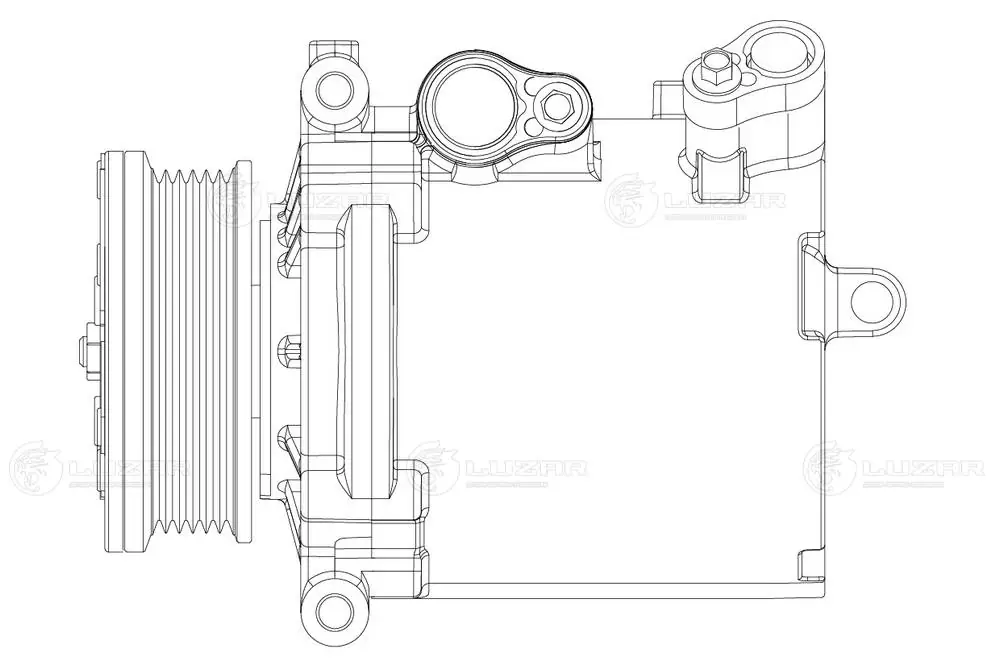 Купить Компрессор кондиционера Митсубиси Аутлендер II XL CWW