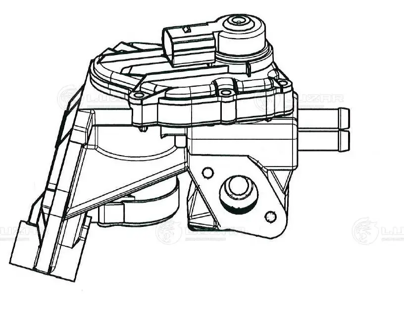 Купить LVEG1850 Luzar Клапан EGR системы рециркуляции отработавших газов