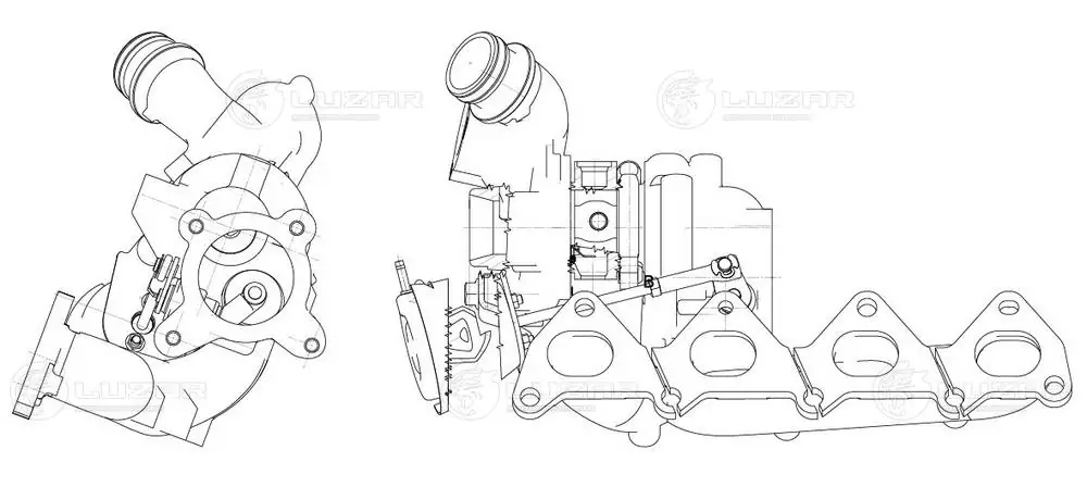 Купить 49T7301005 MHI Турбоком