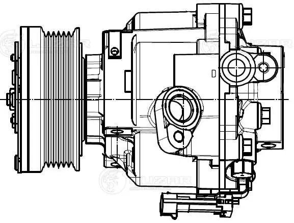 Компрессор системы кондиционирования Luzar LCAC0595 цена, от 190.37 USD
