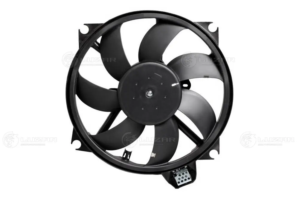 Ventilador elétrico de esfriamento montado (motor + roda de aletas) Renault Megane 3 KZ0, KZ1