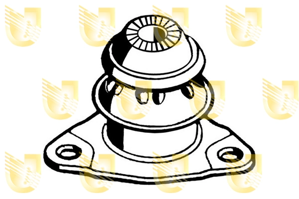 Coxim (suporte) traseiro de motor Fiat Punto 1 176