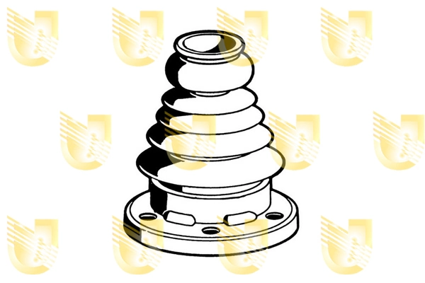 Bota de proteção interna de junta homocinética do semieixo dianteiro Audi 80 89, 89Q, 8A