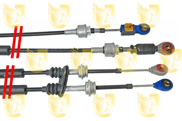 Cabo de mudança duplo Alfa Romeo 147 937