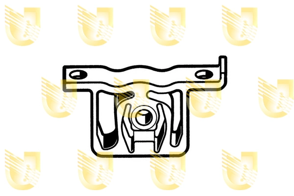Coxim de fixação do silenciador Volkswagen Tiguan 1 5N1, 5N2