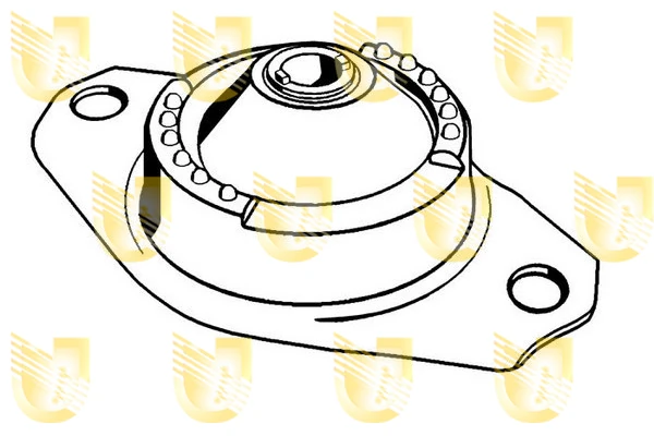 Coxim (suporte) traseiro de motor Alfa Romeo 147 937