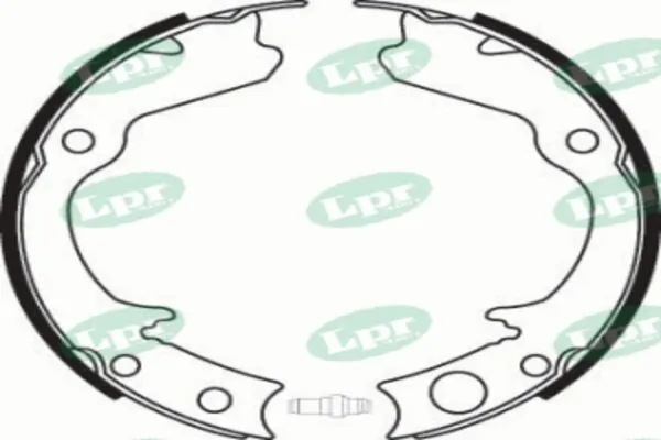 Sapatas do freio de estacionamento Subaru Impreza 1 GC