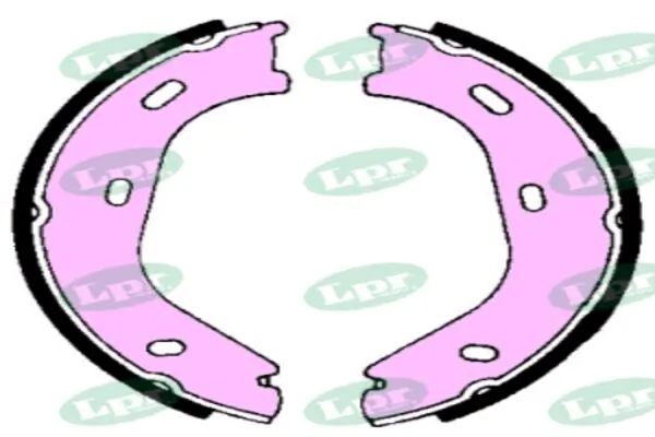 Sapatas do freio de estacionamento Mercedes E T123