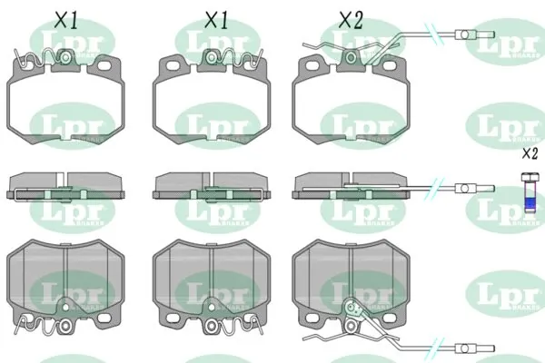 Купить 95611498 Peugeot/Citroen Колодки тормозные