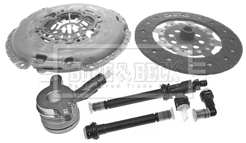 HKT1560 Borg&beck Сцепление в сборе