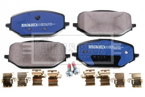 BBP2939 Borg&beck Колодки передние