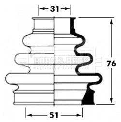 BCB6063 Borg&beck