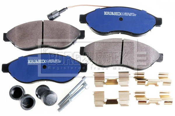  Sapatas do freio dianteiras de disco Peugeot Boxer III сaixa (250) (2006 - 2026) III