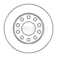  Disco do freio traseiro Audi 80 B4 sedan (8C2) (1991 - 1994) B4