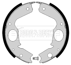  Sapatas do freio de estacionamento Mitsubishi Pajero I SUV (L04G, L14G) (1982 - 1991) I