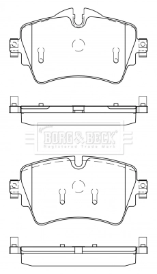 Sapatas do freio dianteiras de disco para MINI Cooper  F55