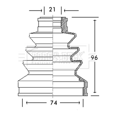 BCB2755 Borg&beck