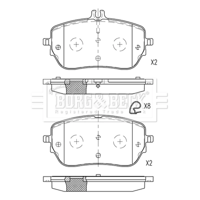 Колодки VALEO 302549 цена, от 42.82 USD