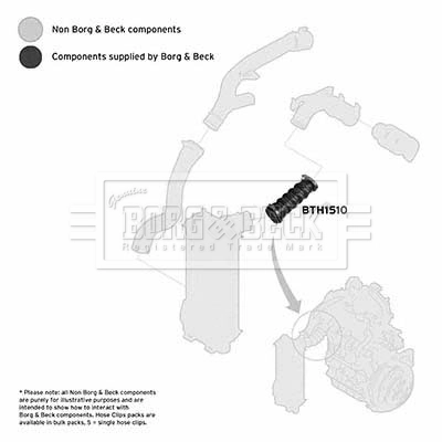 Патрубок интеркулера HMPAV616C646HE Hmpx