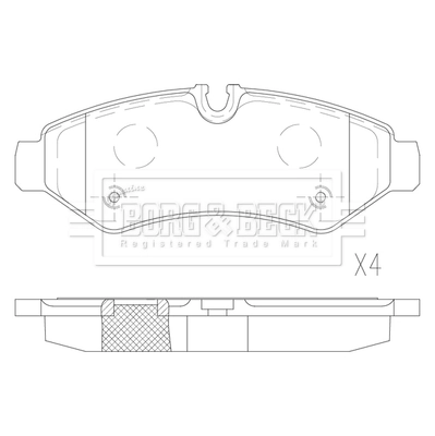 Колодки дисковые  VALEO 302515 цена, от 37.35 USD