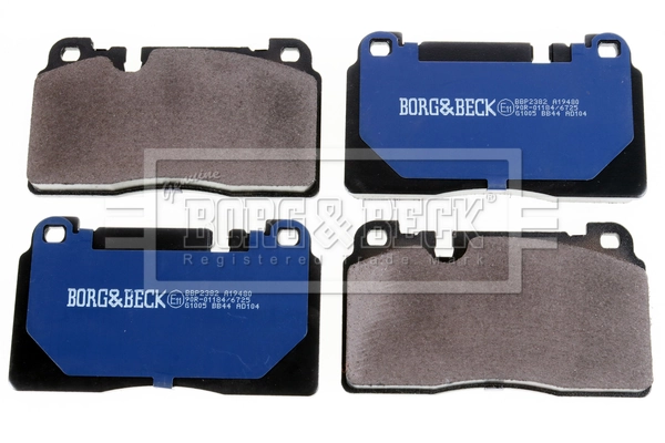 Колодки Borg&beck BBP2382 цена, от 32.90 USD