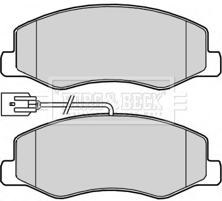 Купить 4406000Q1K Nissan/Infiniti Колодки тормозные задние, дисковые