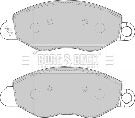 Колодки передние на Ford Transit V V184/5