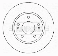 Compre Disco do freio dianteiro Mitsubishi Galant 9