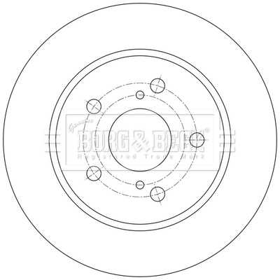  Disco do freio traseiro Toyota Corolla sedan (E21) (2019 - 2026) 