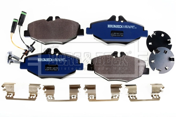 Колодки Borg&beck BBP1796 цена, от 31.25 USD