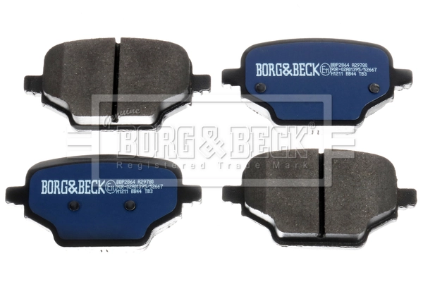 Колодки дисковые  Borg&beck BBP2864 цена, от 25.62 USD