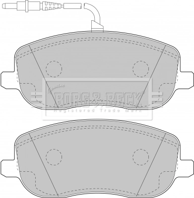 Купить QF2465E Q-top Колодки тормозные